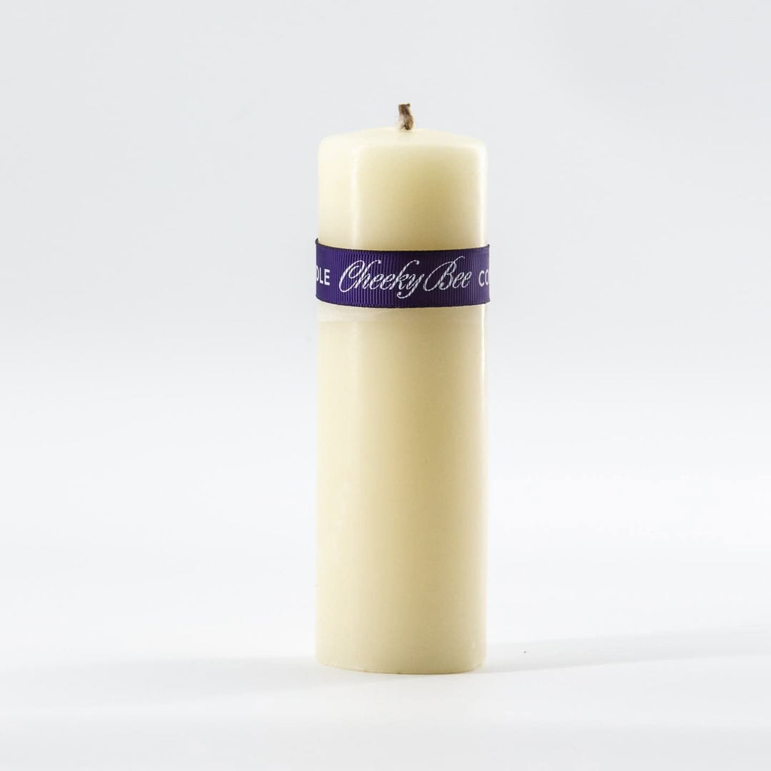 Chandelle Pilier Lisse (60-70hrs) - Ivoire