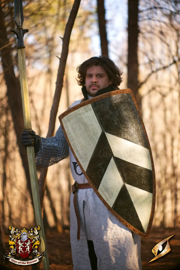 Baron’s Shield – Bouclier « heater » GN (92×55 cm)