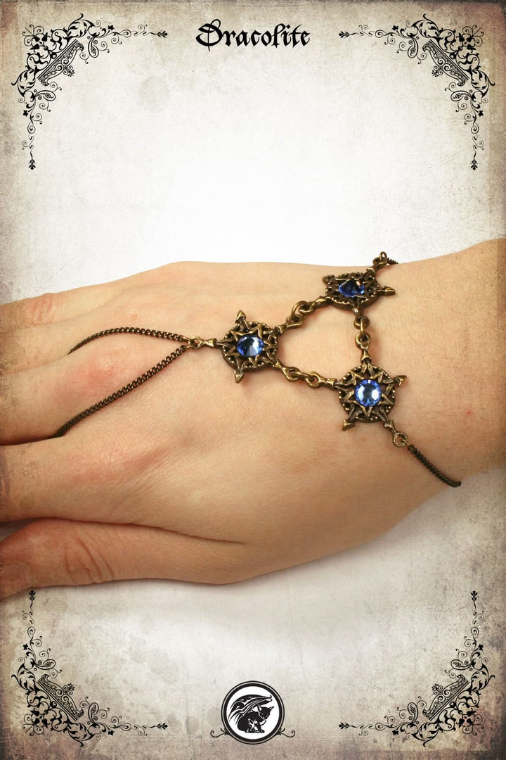 Pentagram hand flower
