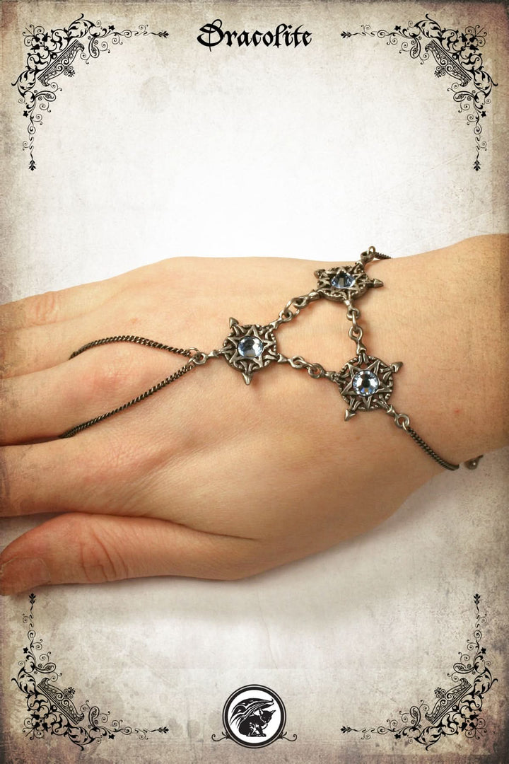 Pentagram hand flower