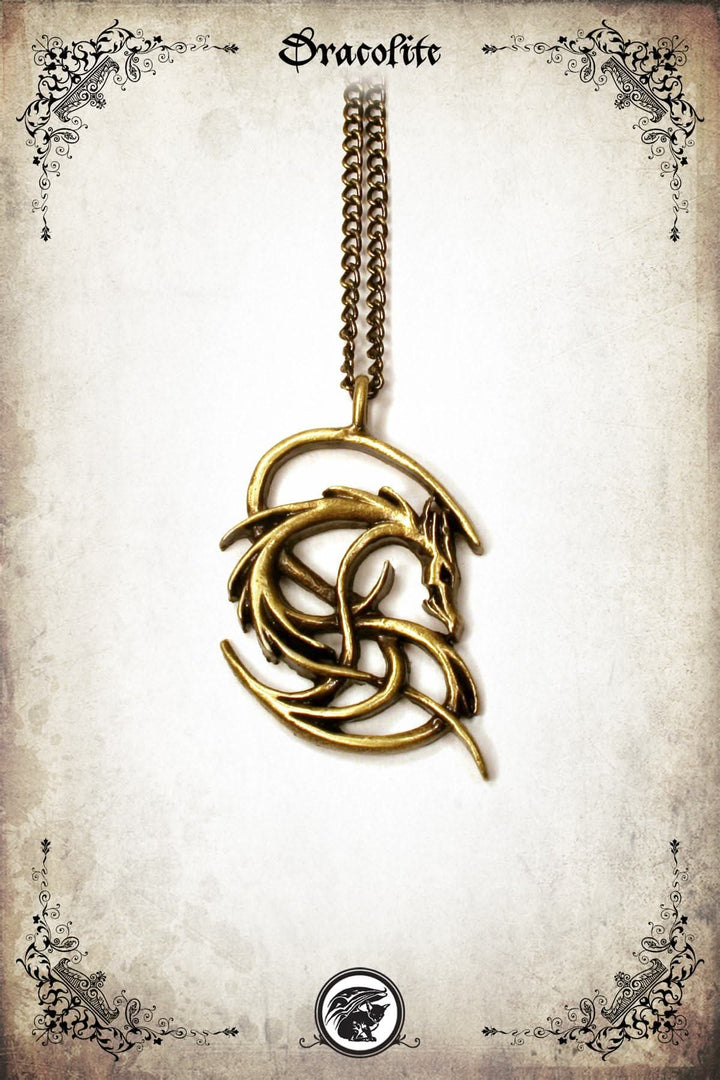 Tribal Dragon Pendant