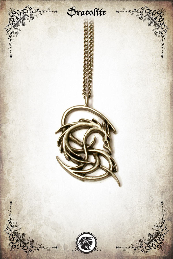 Tribal Dragon Pendant