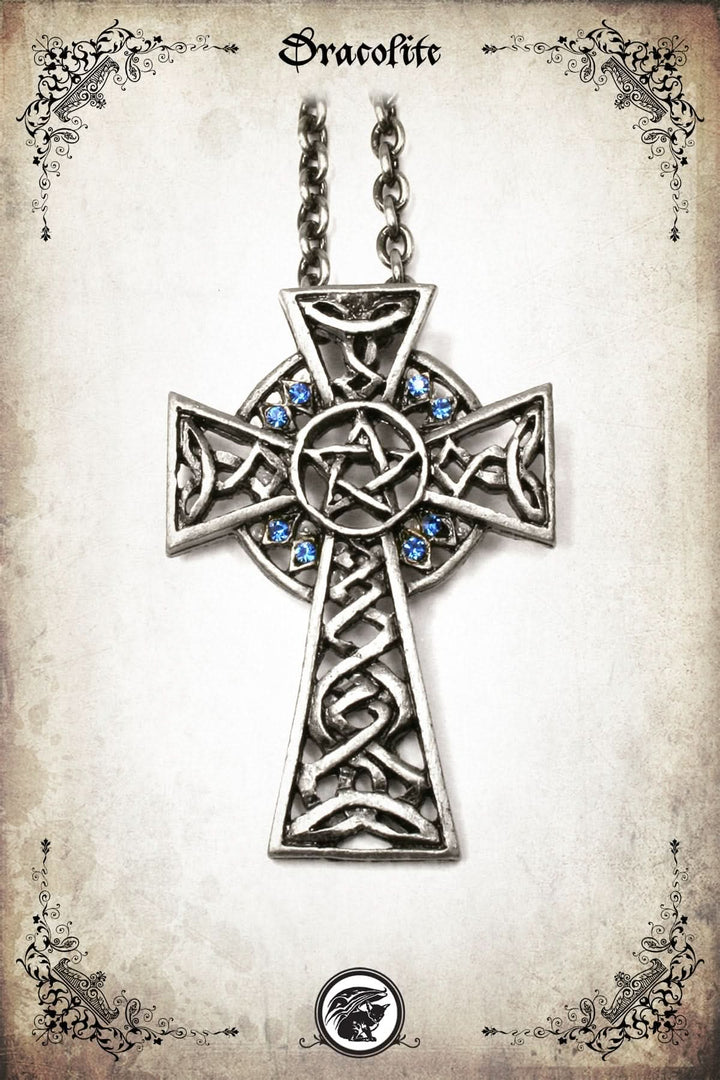 Pendentif Croix Mystique