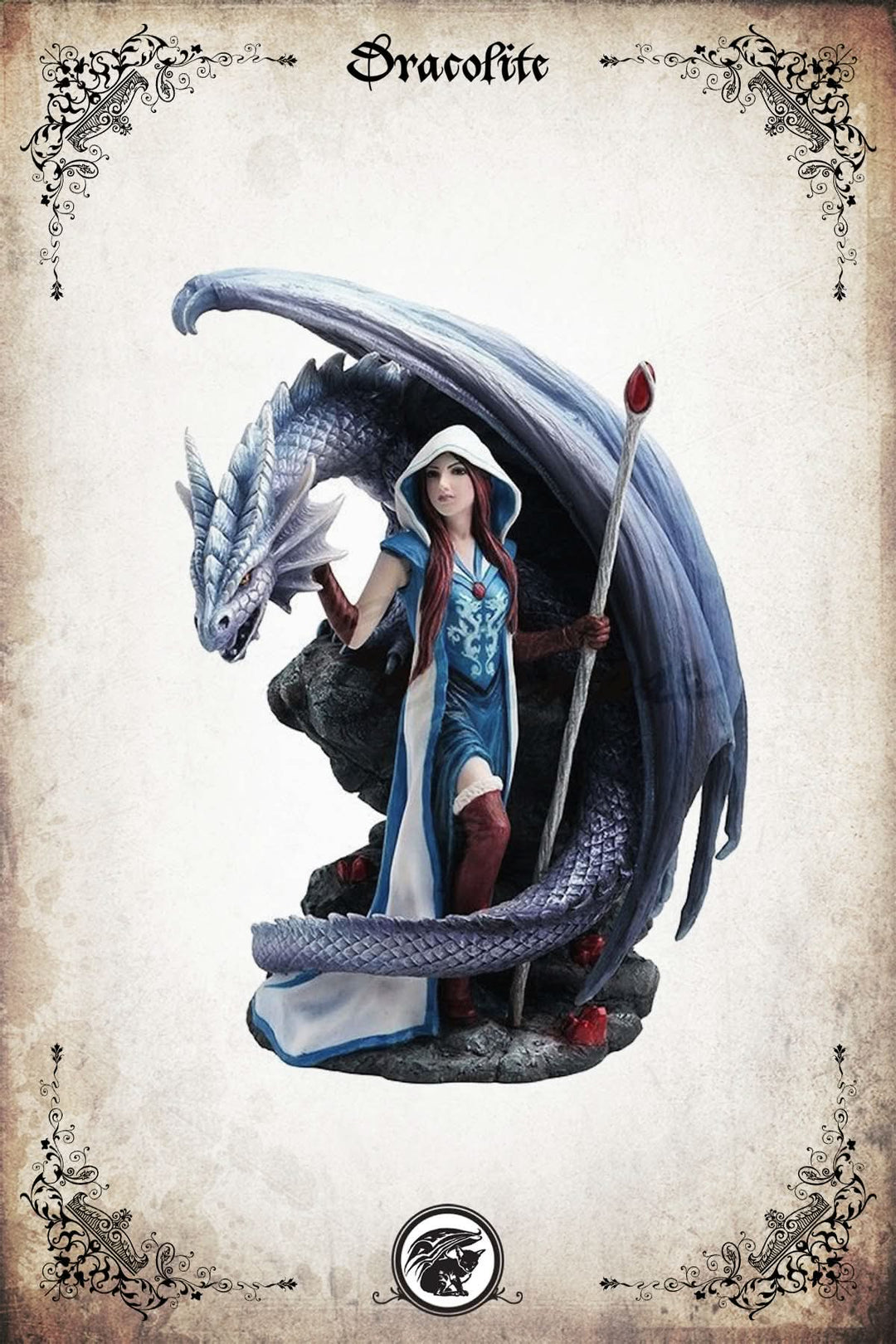 Dragon Mage Figurine by Anne Stokes