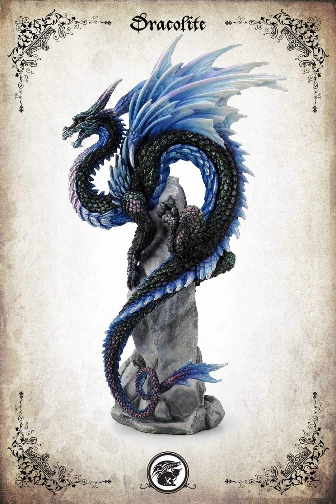 Dragon Sapphire Sentinel by Andrew Bill