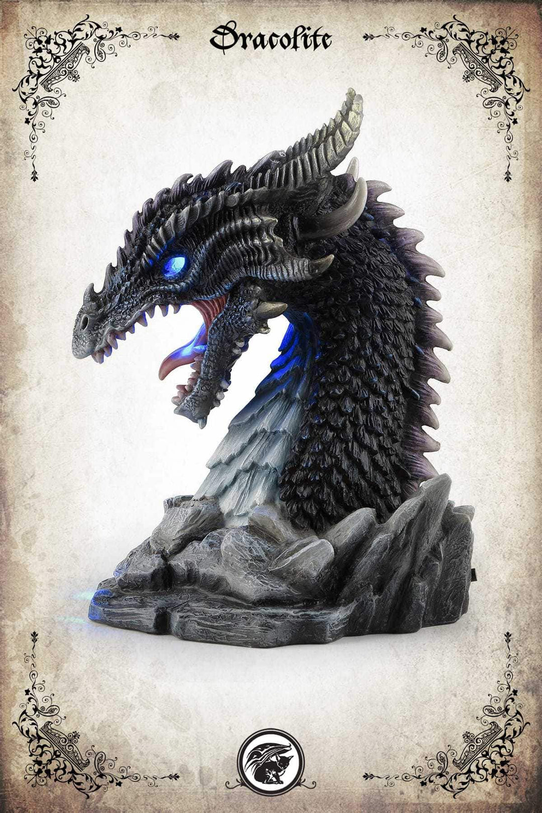 Buste Dragon Obsidienne