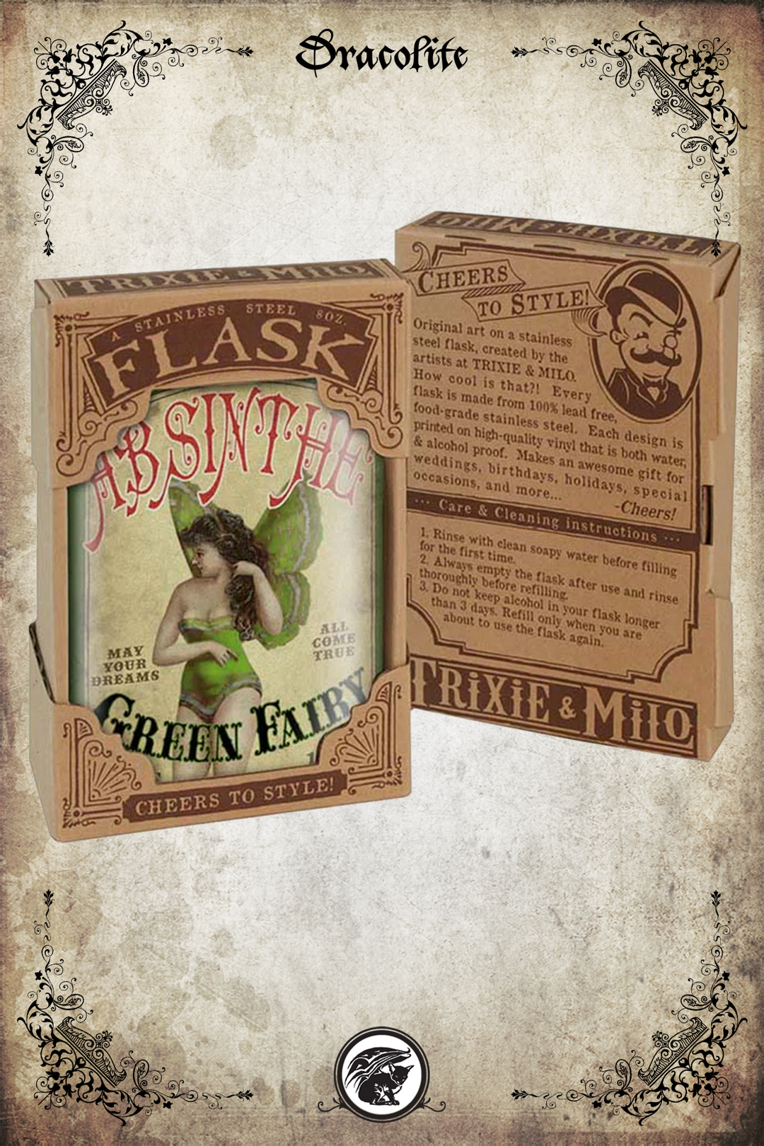 Flasque - Green Fairy Absinthe