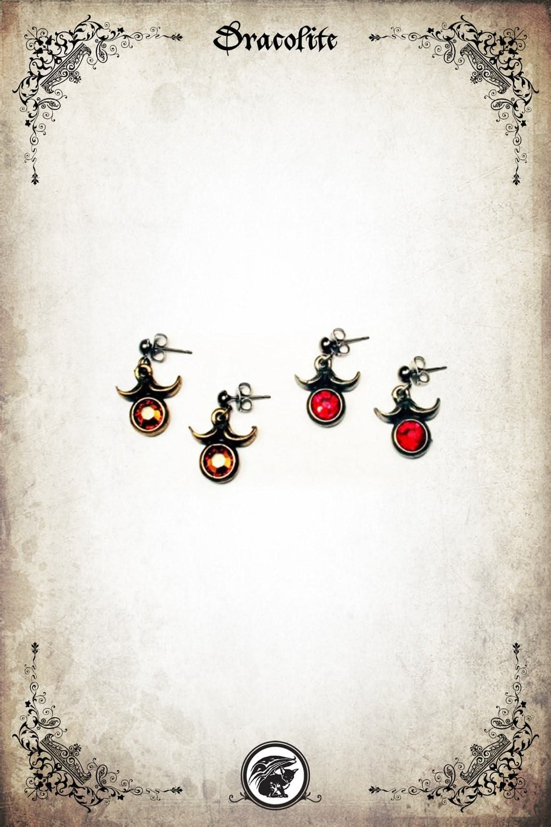 Boucles d'oreilles Asmodée