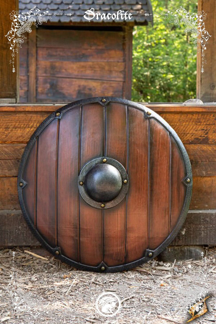 Bouclier Viking – Rond classique en mousse / latex