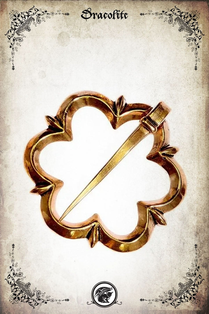 Medieval Brooch with Six Passes