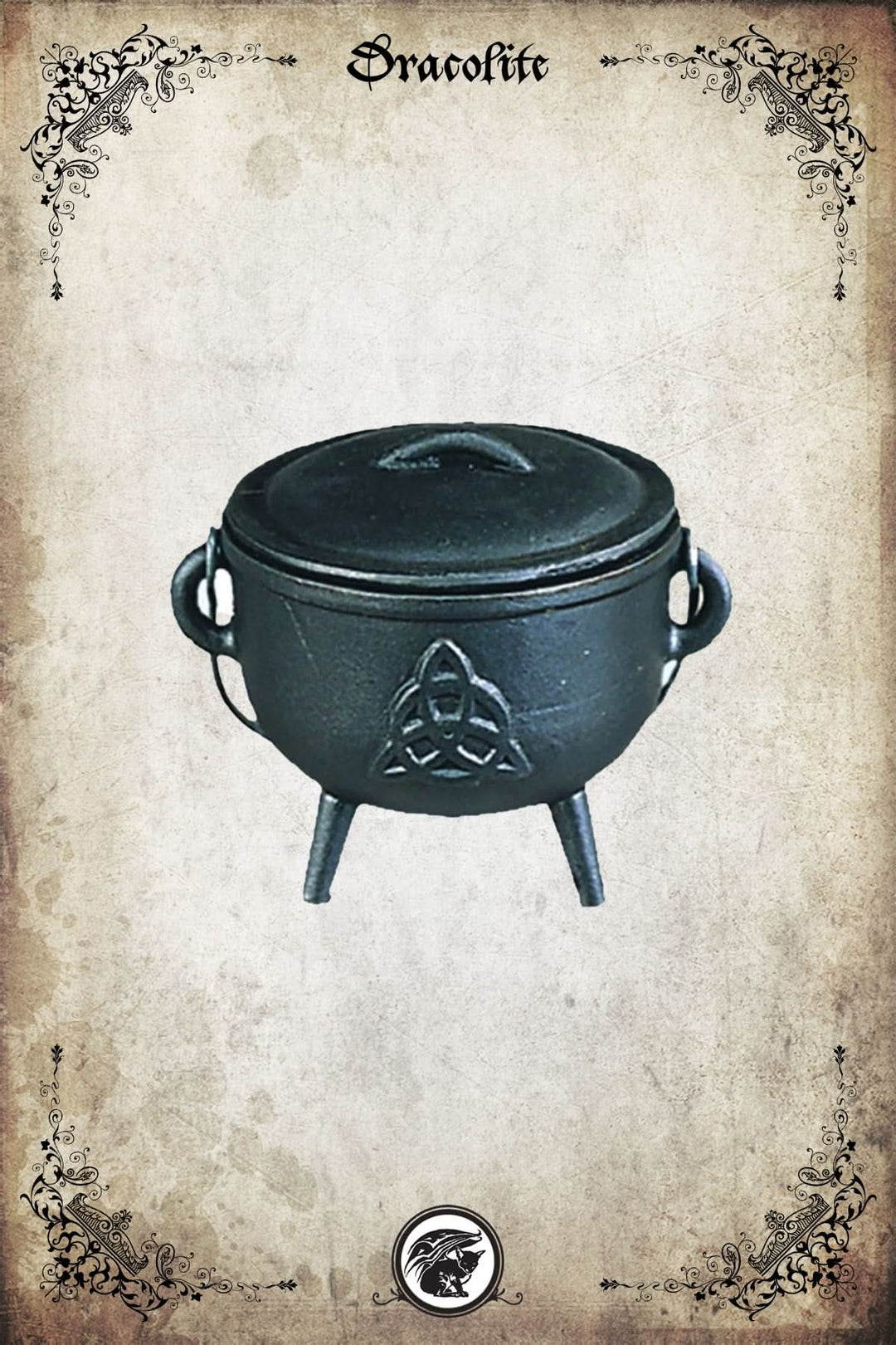 Chaudron Fonte Triquetra