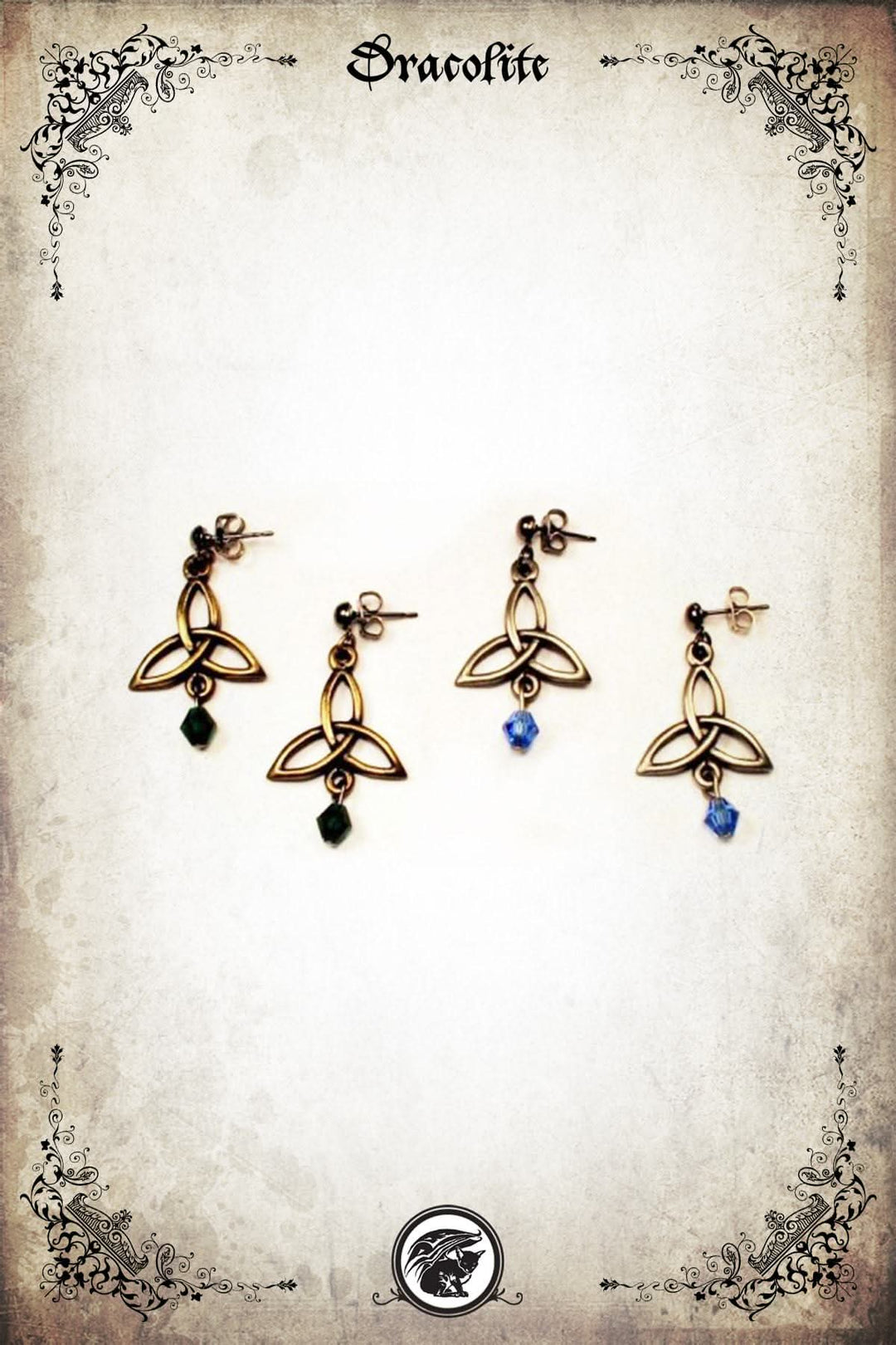 Boucles d'oreilles Gaeliques