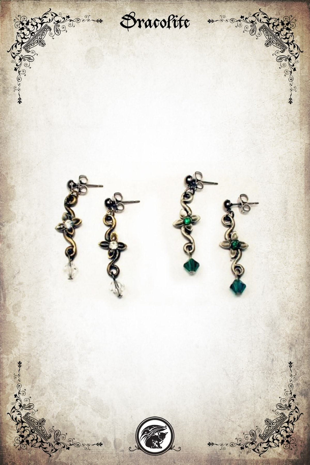Girandole earrings