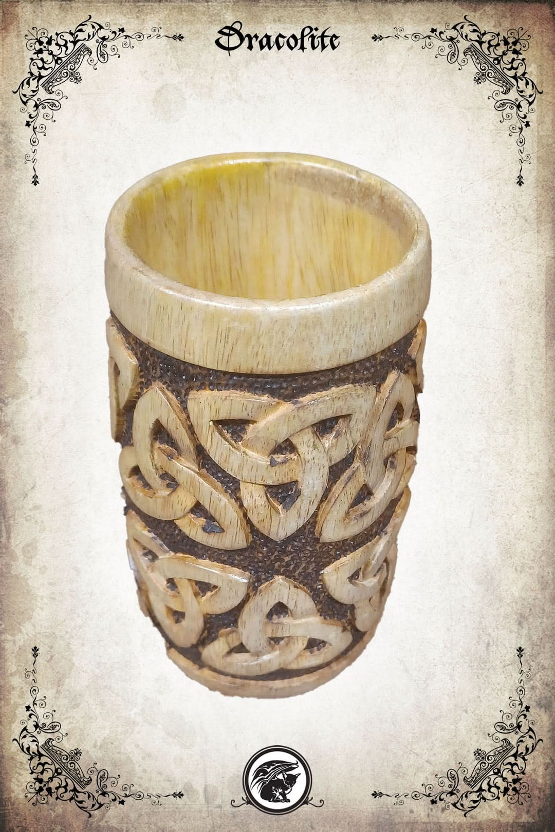 Gobelet Triskelion en Bois