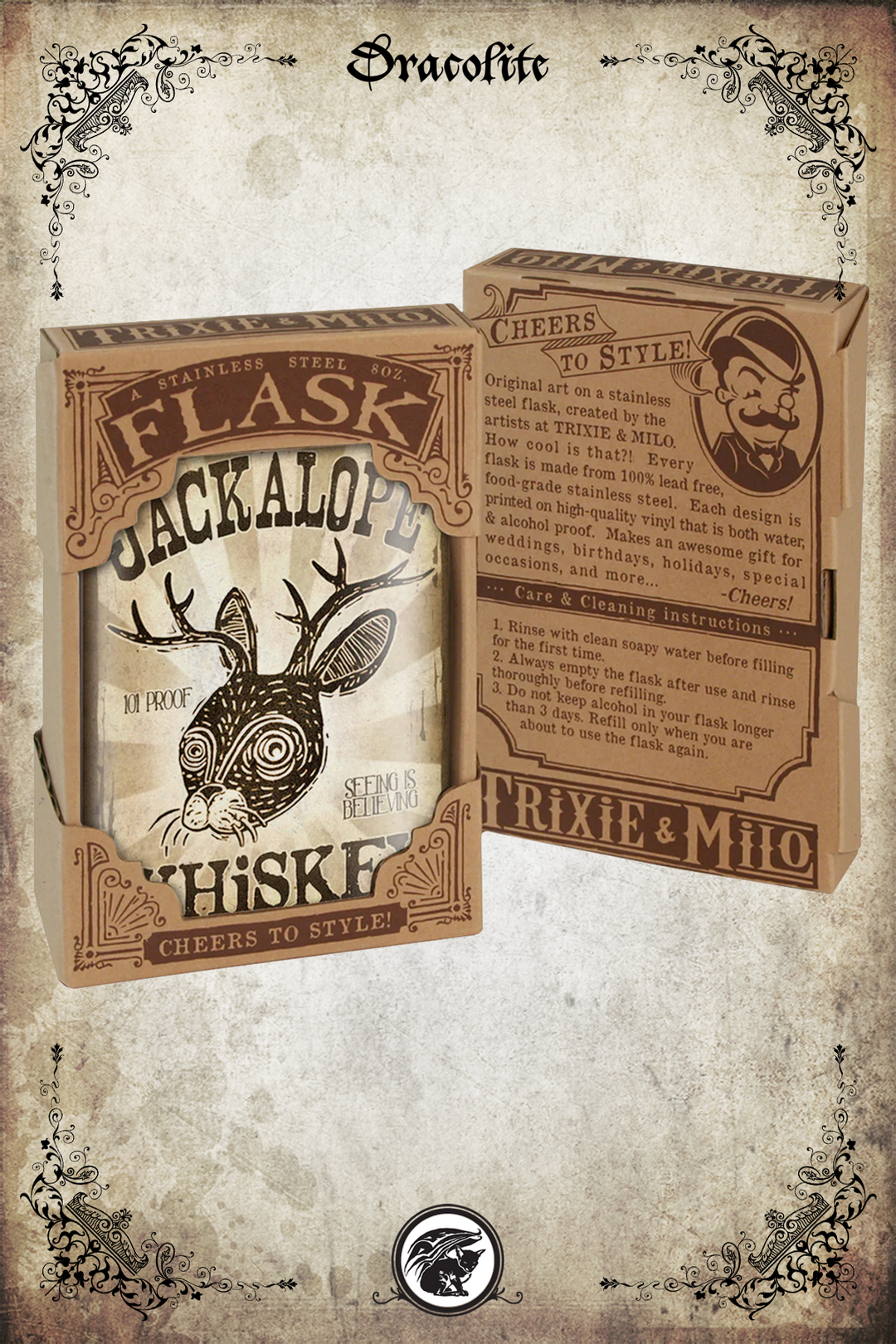 Flasque - Jackalope