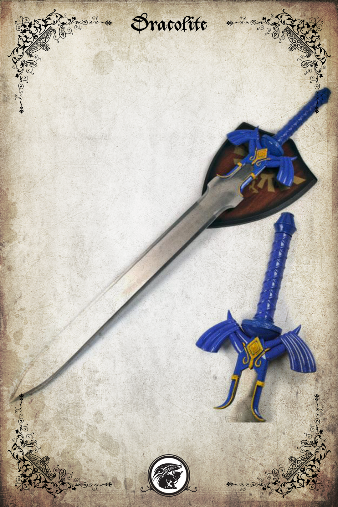 Master Sword avec Plaque
