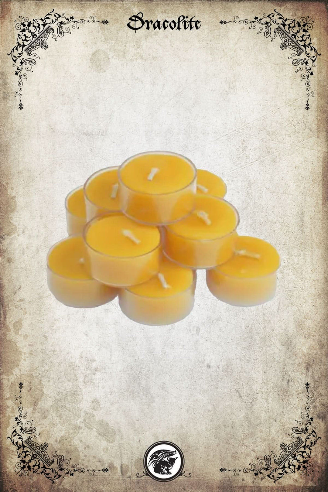 Tealites en cire d'abeille