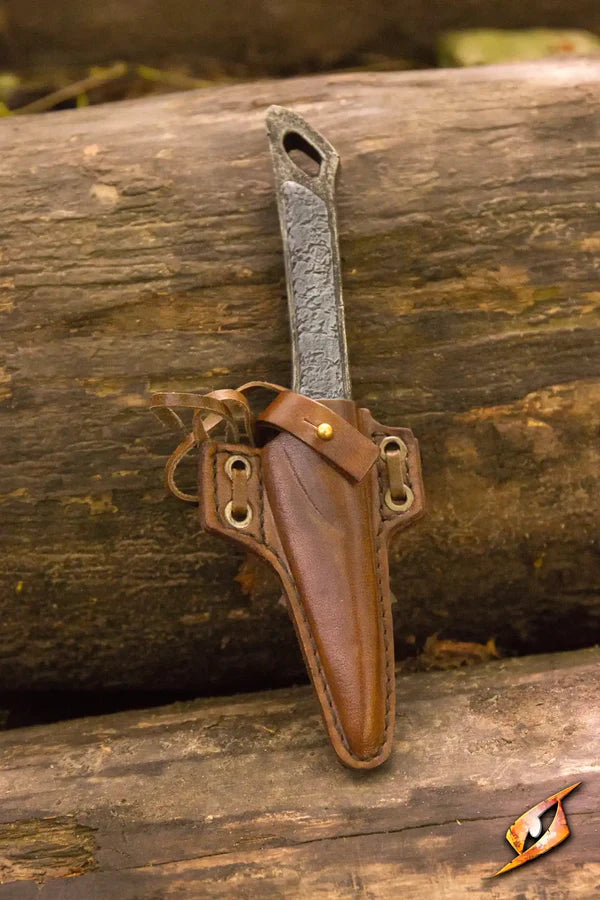 Cut-throat Knife and Sheath