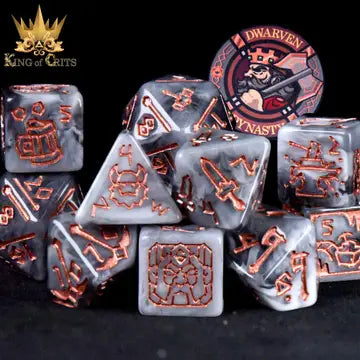 Ensemble de 11 Dés DND