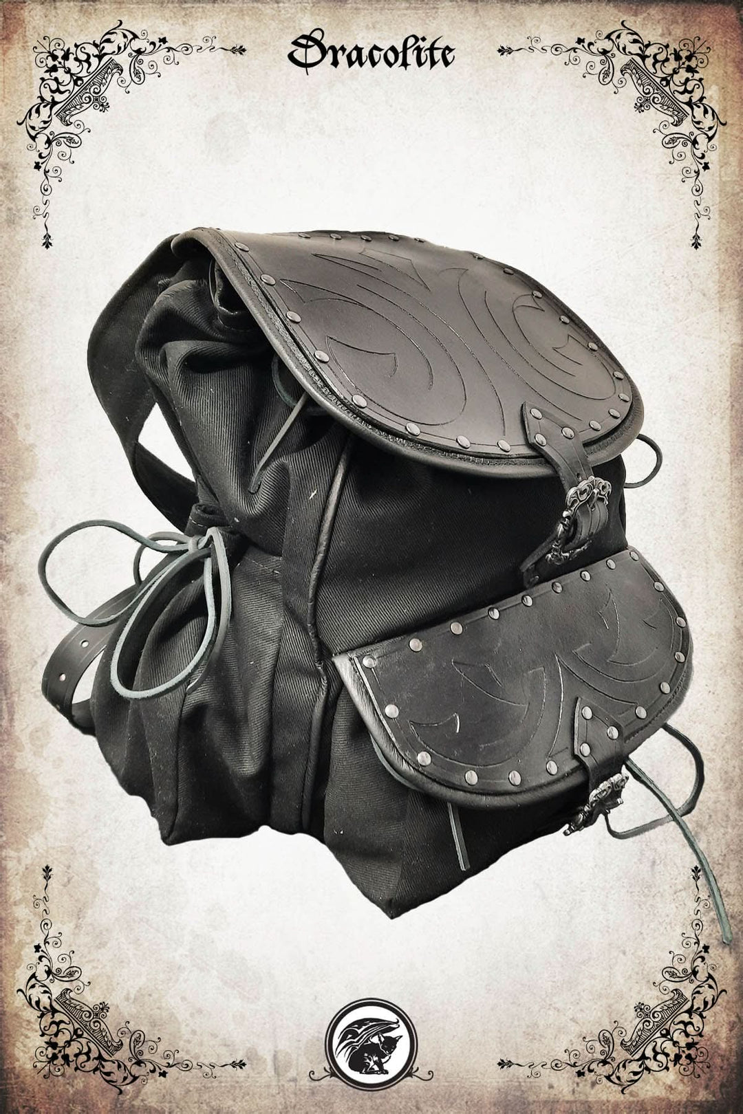 buy fantasy leather backpack Adventurer backpack