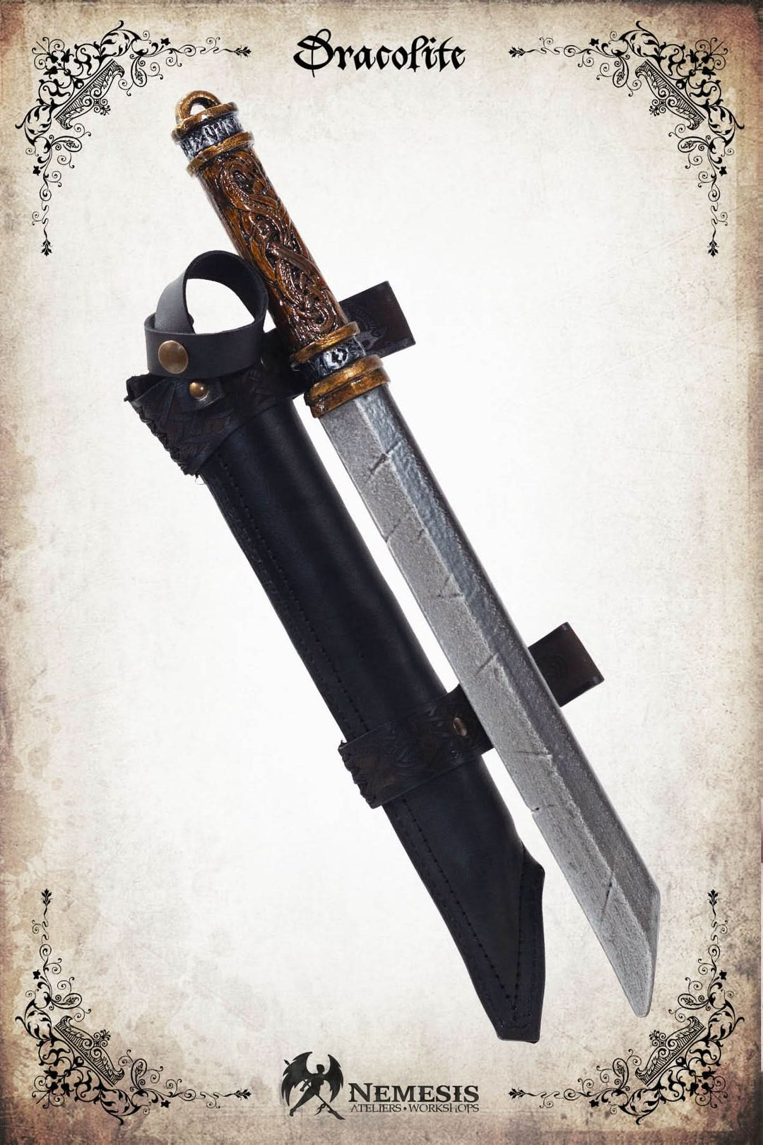 Athena scabbard - Seax Viking