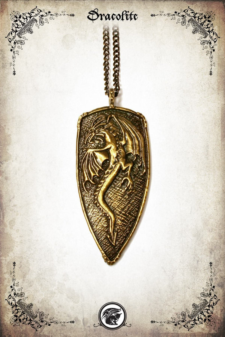 Pendentif Bouclier Draconien