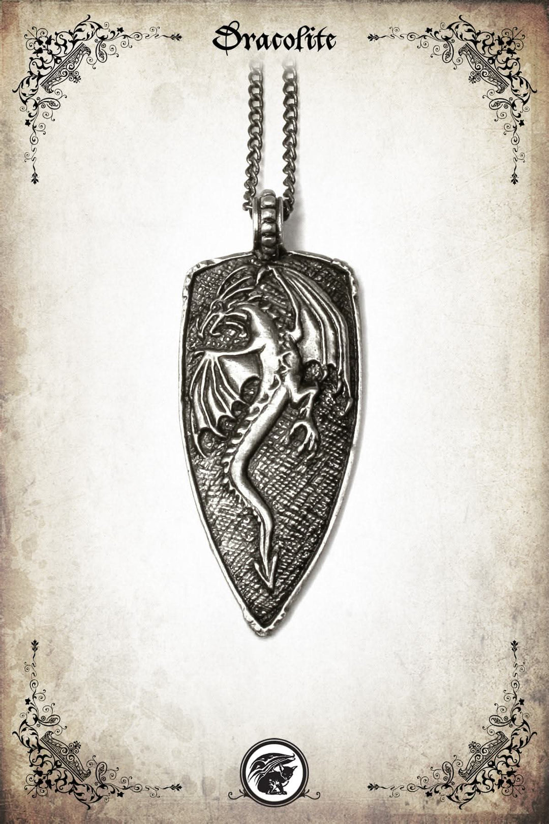 Pendentif Bouclier Draconien