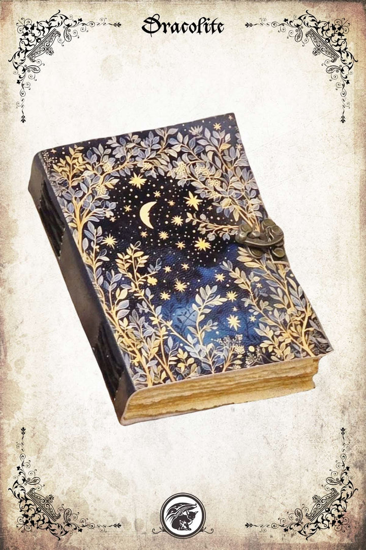 Journal en Cuir - Jardin de Nuit