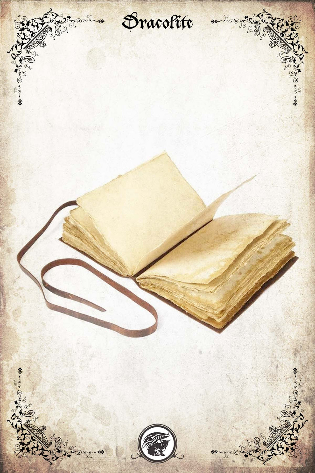 Journal en Cuir - Ancien
