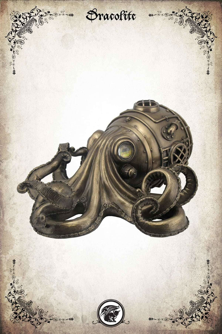 Steampunk Octopus with Secret Compartment