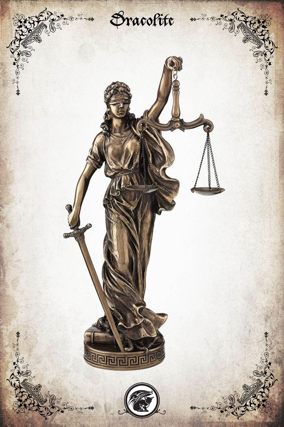 Figurine La Justice avec Balance