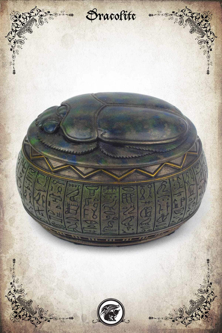 Egyptian Scarab Jewelry Box