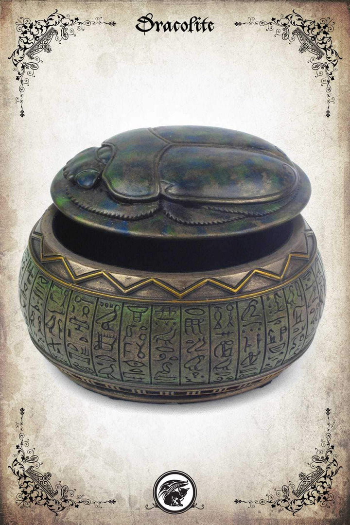 Egyptian Scarab Jewelry Box