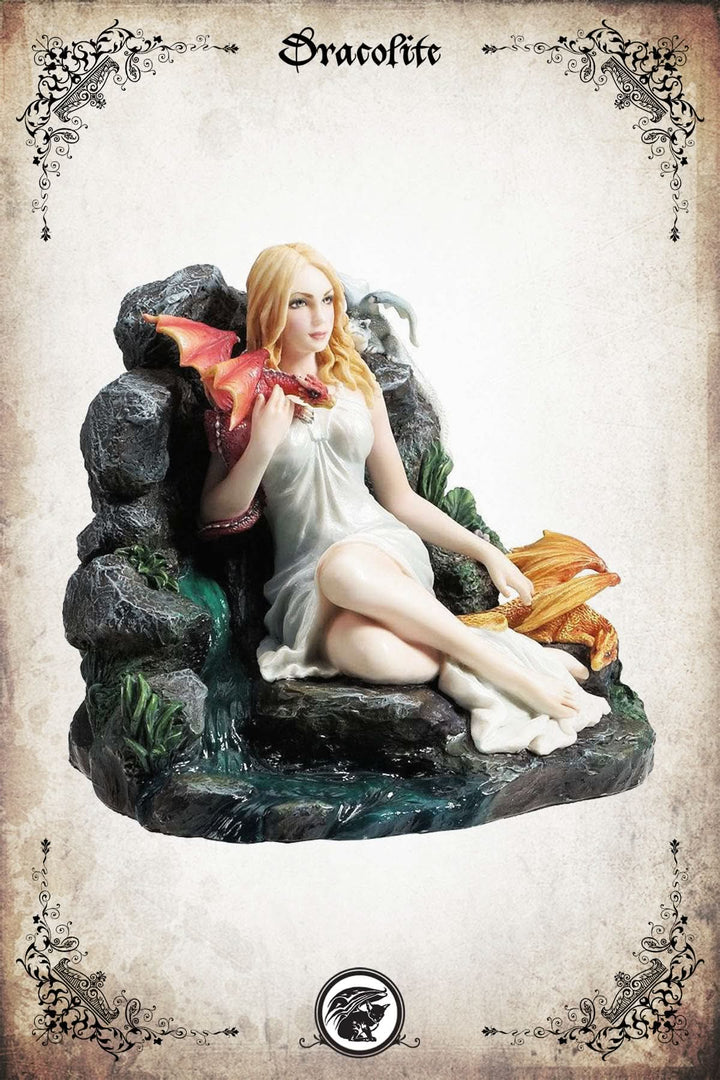 Maiden and the Dragonlins Figurine Statue