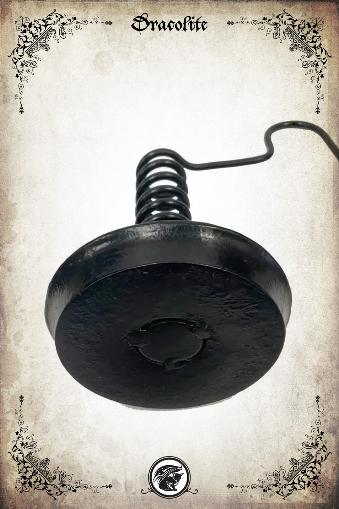 Iron Spiral Chandelier