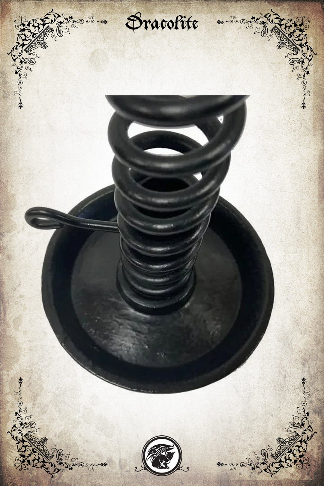 Iron Spiral Chandelier