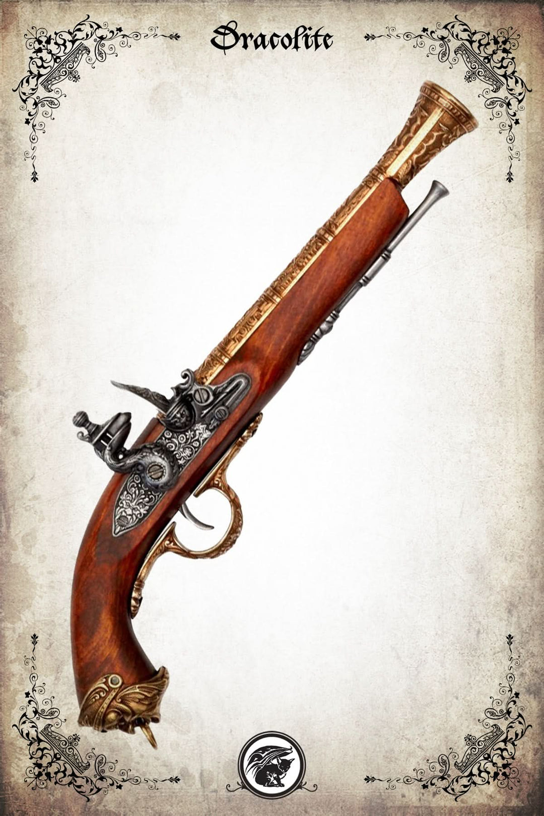 Flintlock Pistol (Bronze)