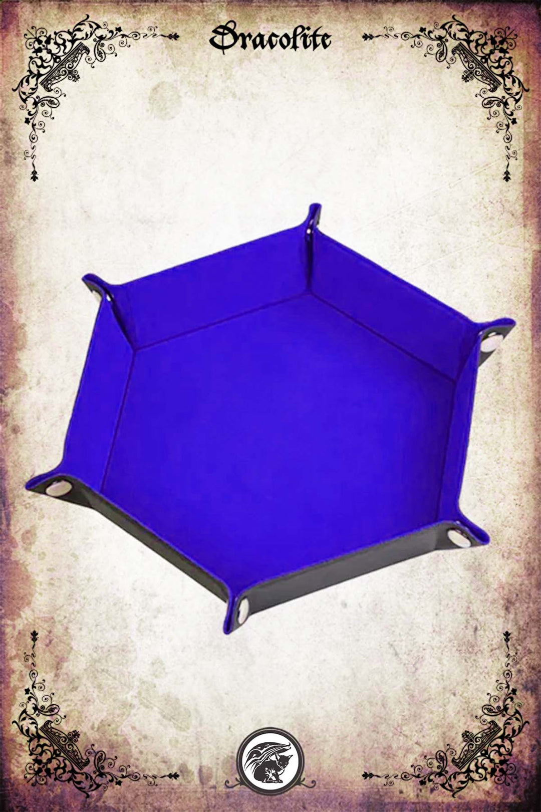 Plateau hexagone pour dés