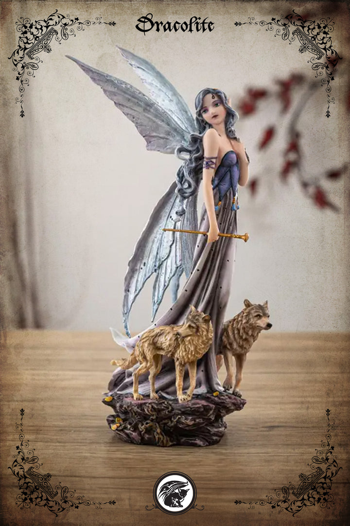 Fée des Loups – Figurine décorative