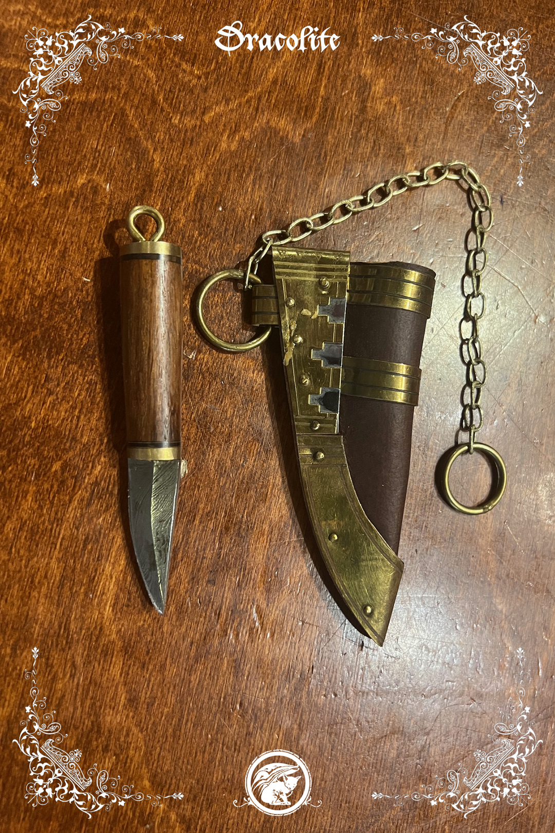 Fibula Knife with Sheath