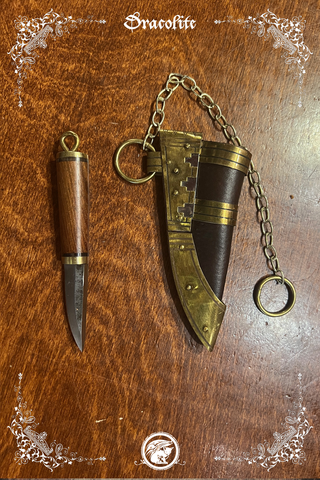 Fibula Knife with Sheath