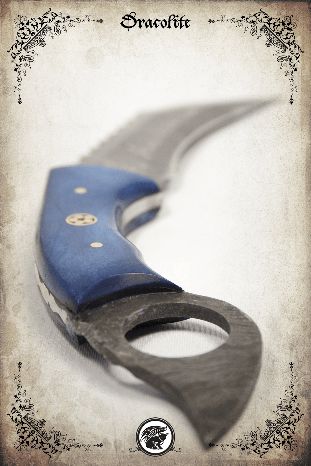 Serrated Karambit Knife