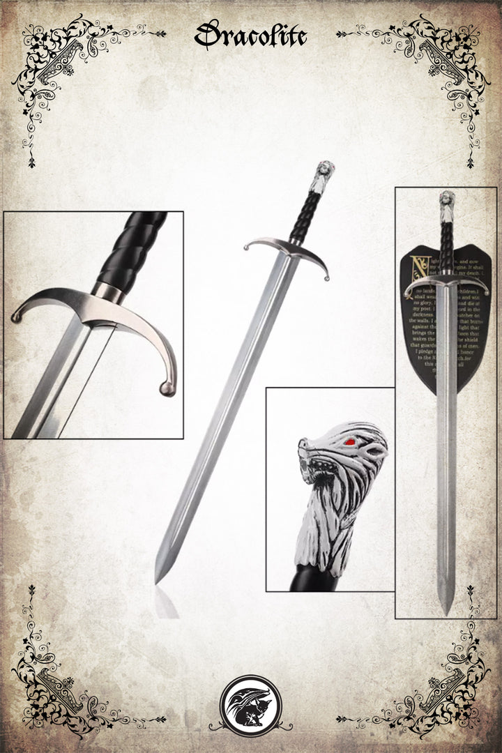 Jon Snow Direwolf Sword