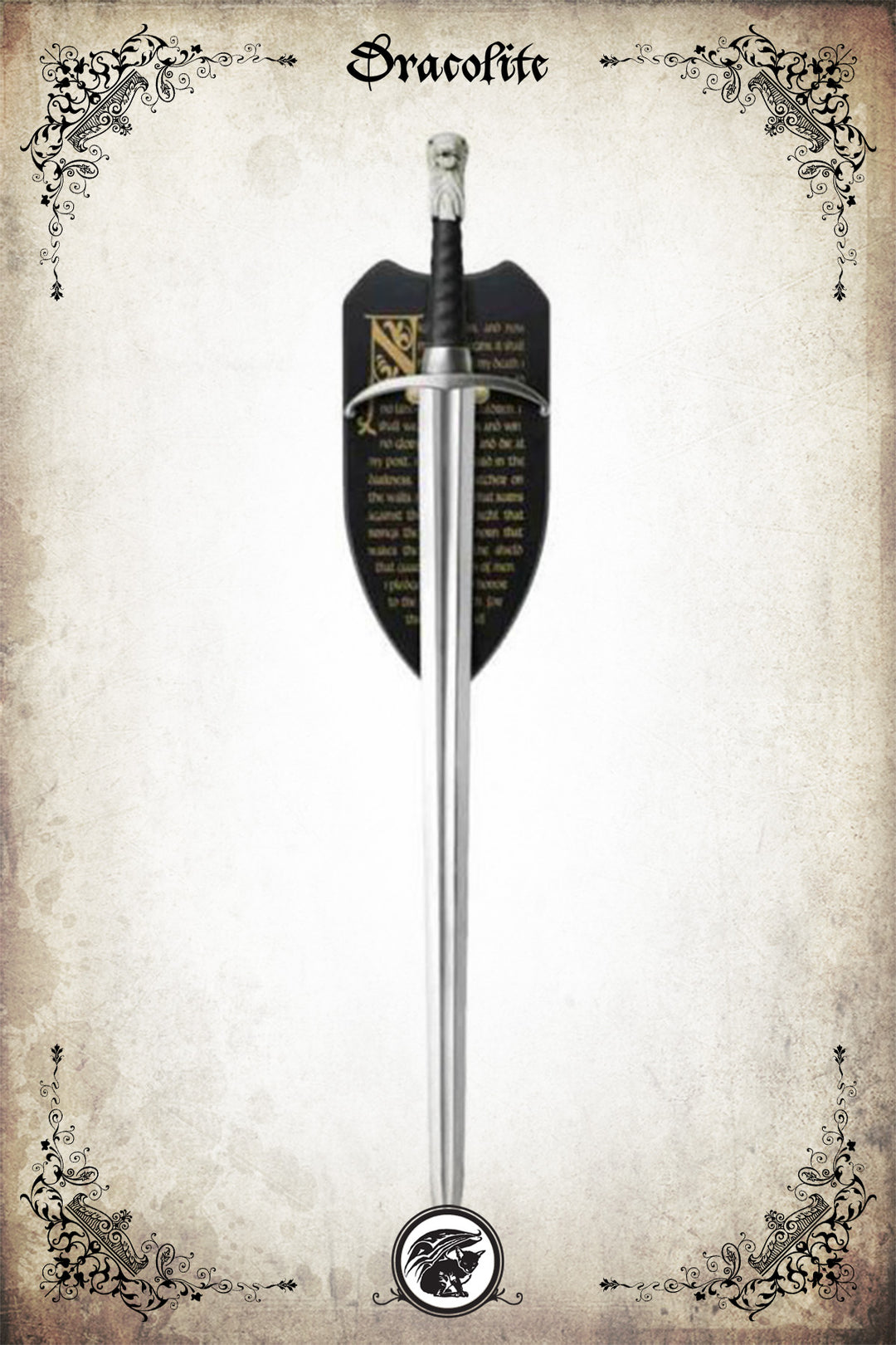 Jon Snow Direwolf Sword