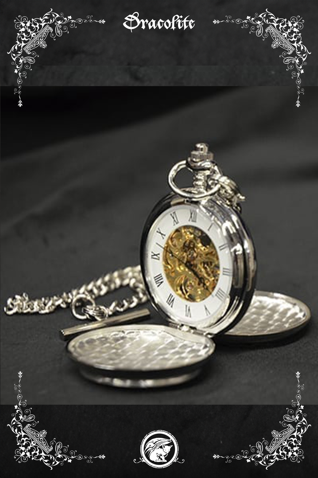 Mechanical Pocket Watch - Celtic Cross