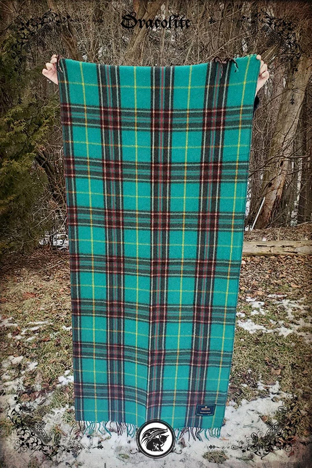 Merino wool tartan