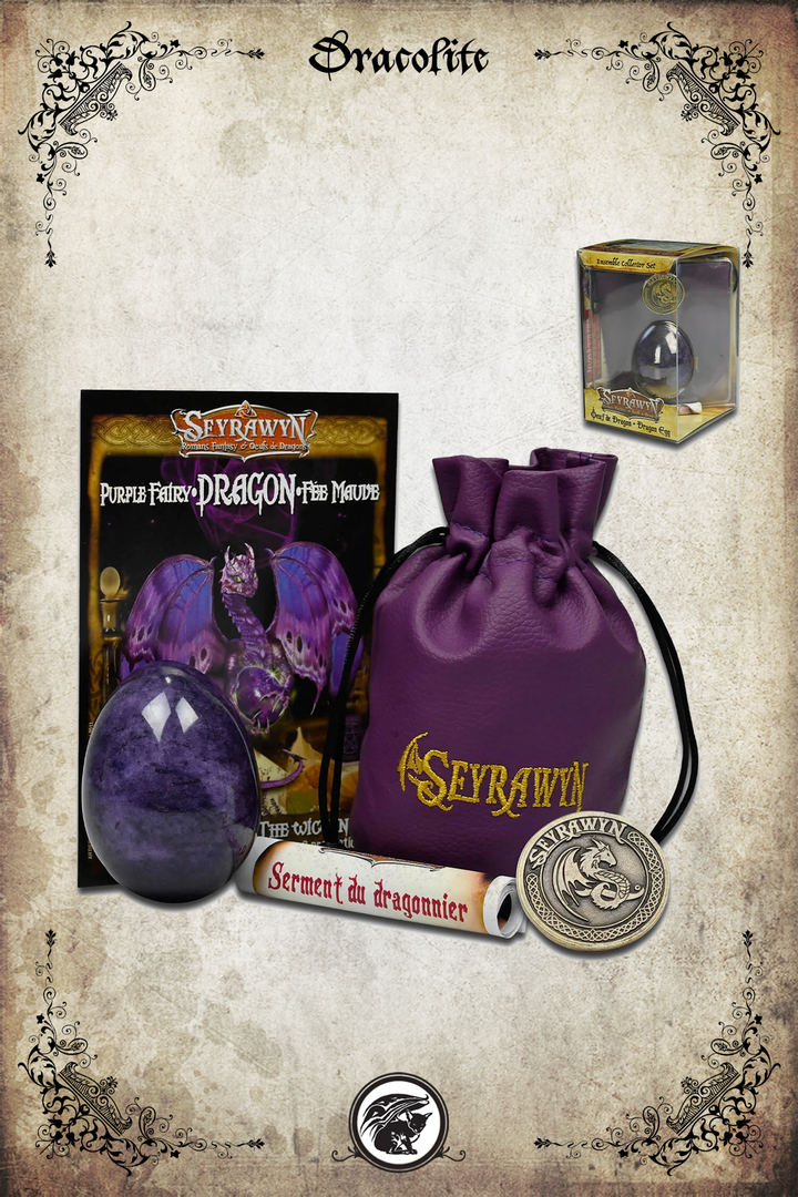 Dragon Egg and Pouch Set + Collectible Coin