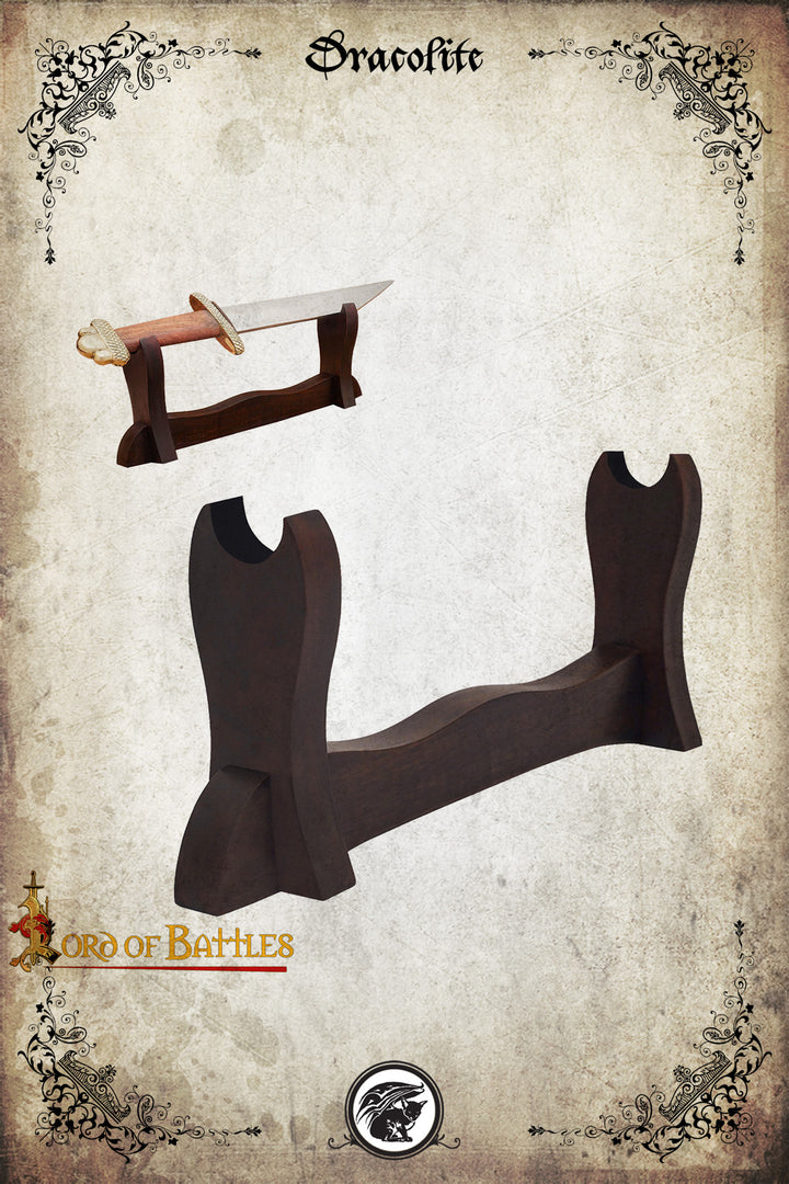 Support en bois pour Épée ou Hache