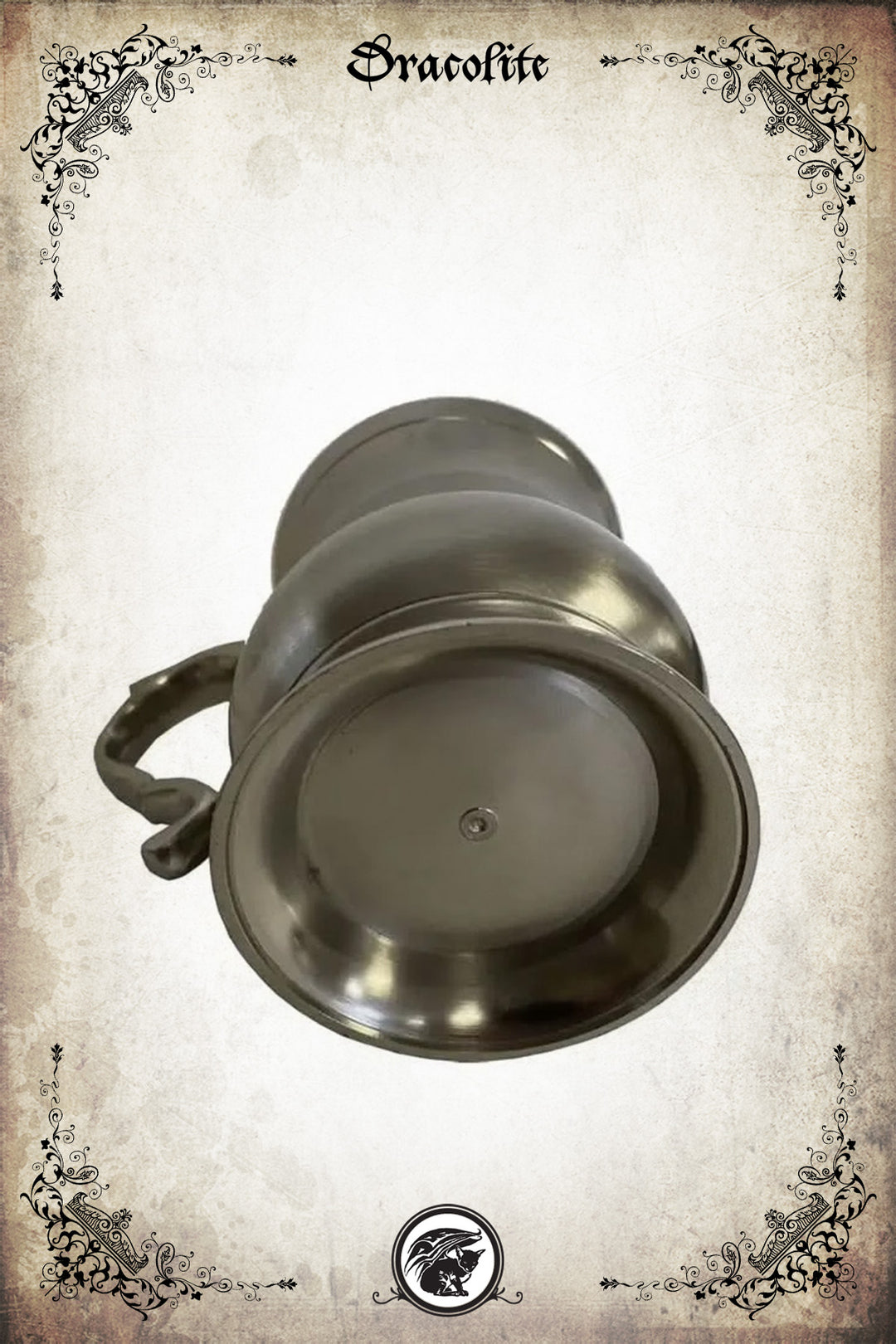 Tasse Tulipe en métal de style colonial