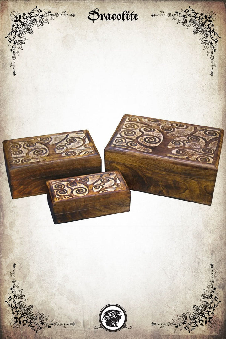 Tree of Life Engraved Box